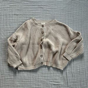 Mint condition chunky knit sweater by simple folk